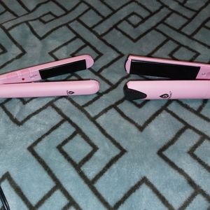 Pink straighteners
